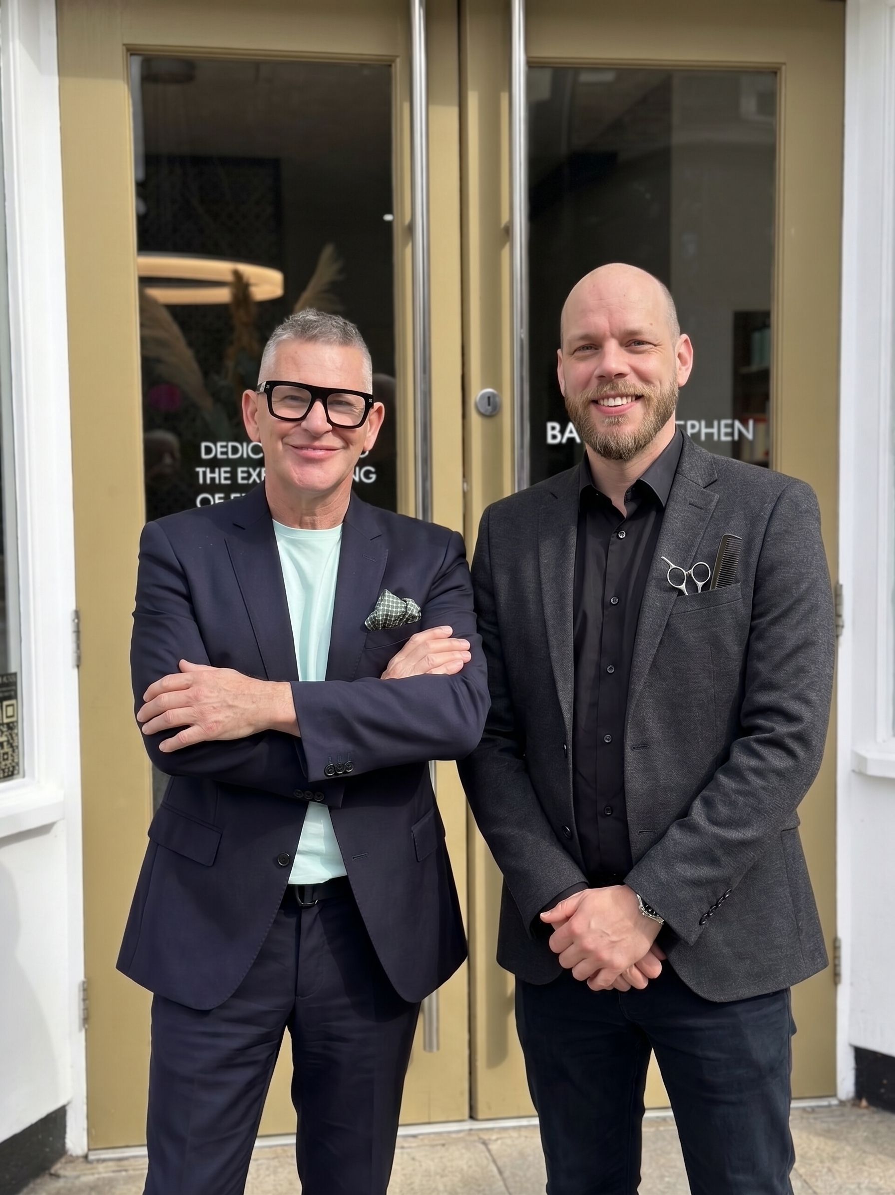 Neil Smith and Barrie Stephen